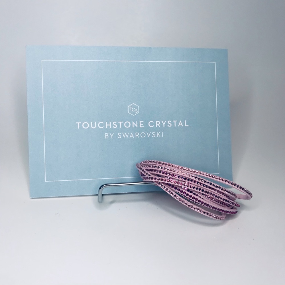 Touchstone Crystal : Wrap-Star Bracelet, Pink || 1382